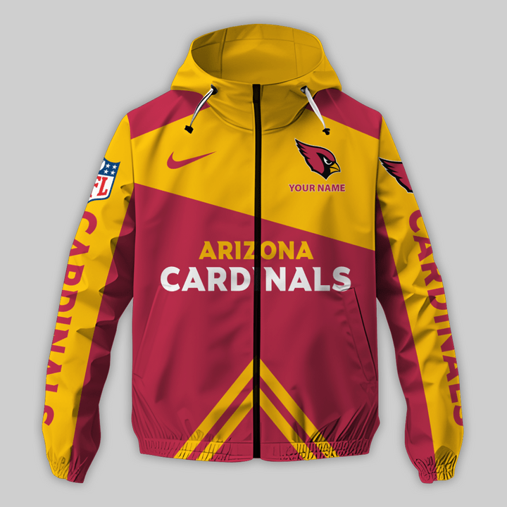 Arizona Cardinals Outdoor Jacket Side View