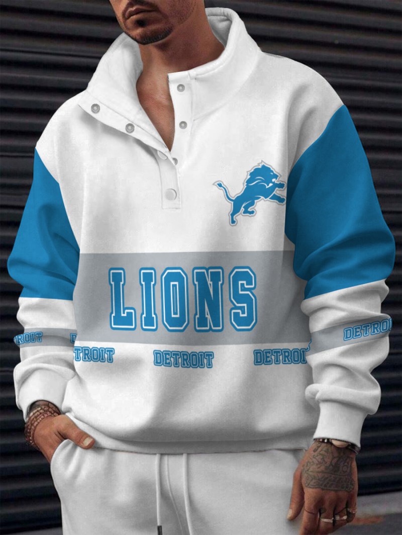 Detroit Lions Casual Colorful Sweatshirt