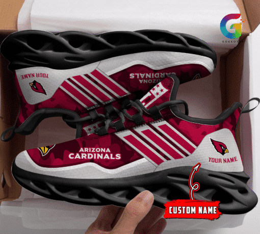 Arizona Cardinals Personalized Yezy Running Sneakers