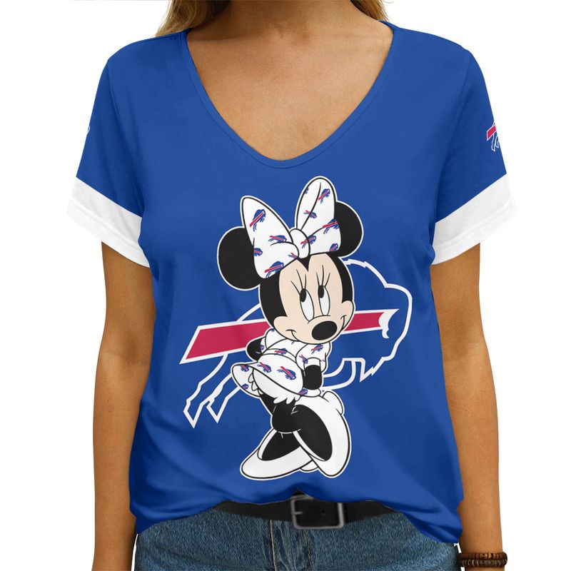 Buffalo Bills V-neck Women's T-shirt 1