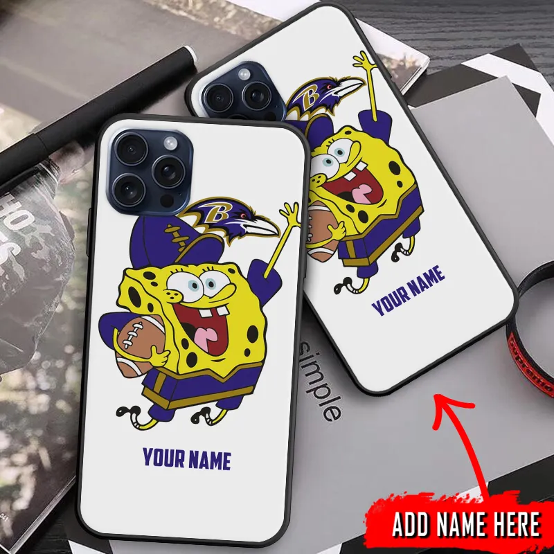 Baltimore Ravens Phone Case Back Design