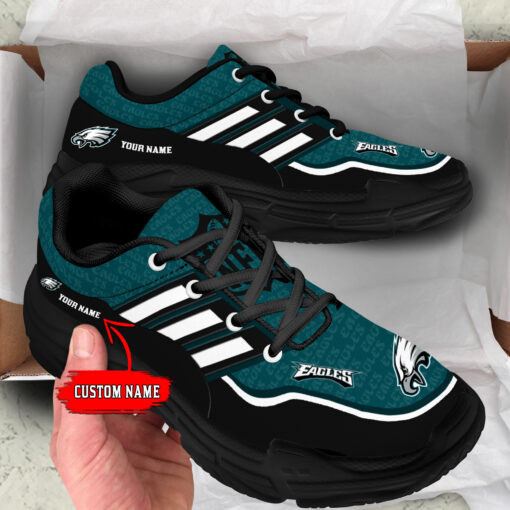 Custom Philadelphia Eagles Chunky Sneakers