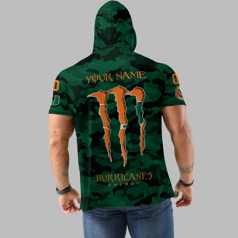 Back view of Miami Hurricanes Hoodie