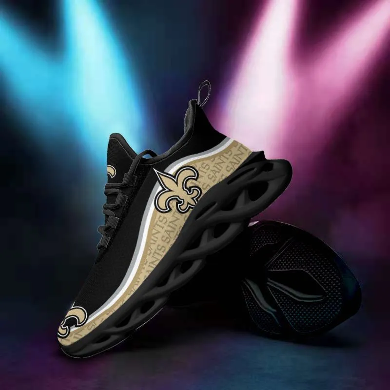New Orleans Saints Yezy Running Sneakers Lifestyle