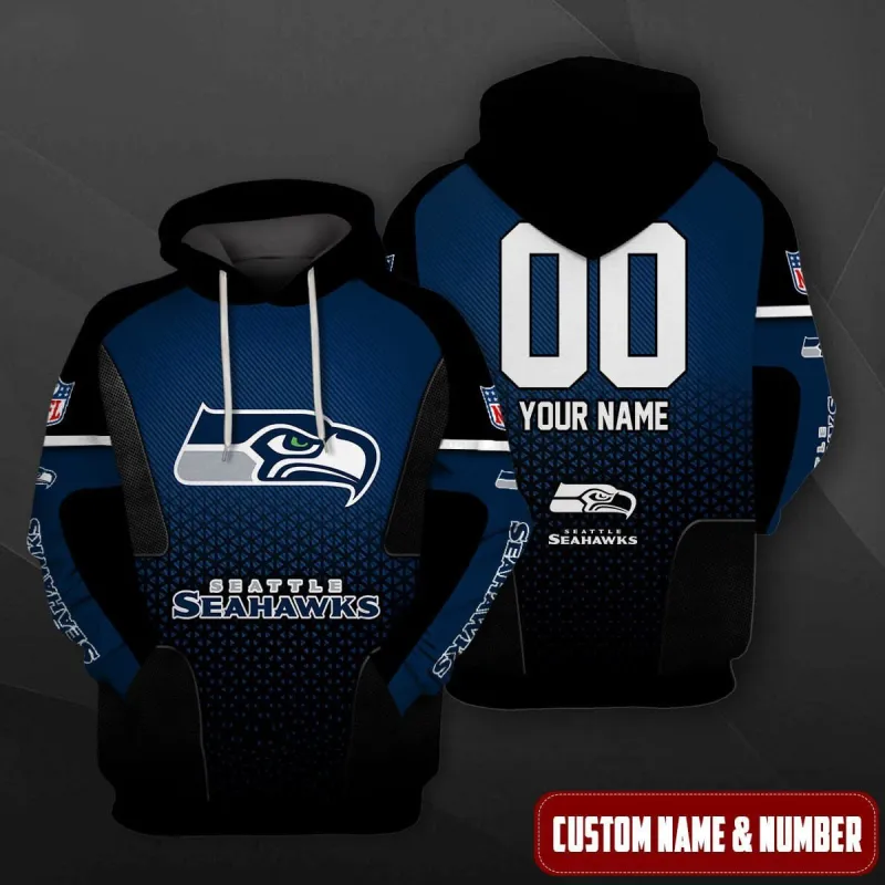 Seattle Seahawks Personalized Hoodie
