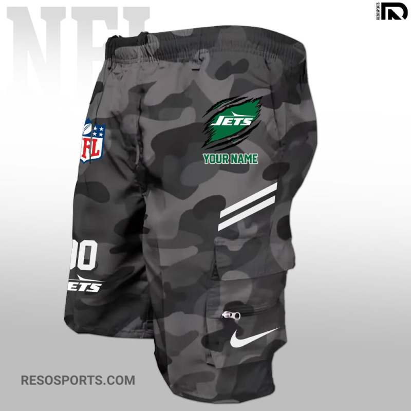 New York Jets Multi-Pockets Men's Shorts Image 3