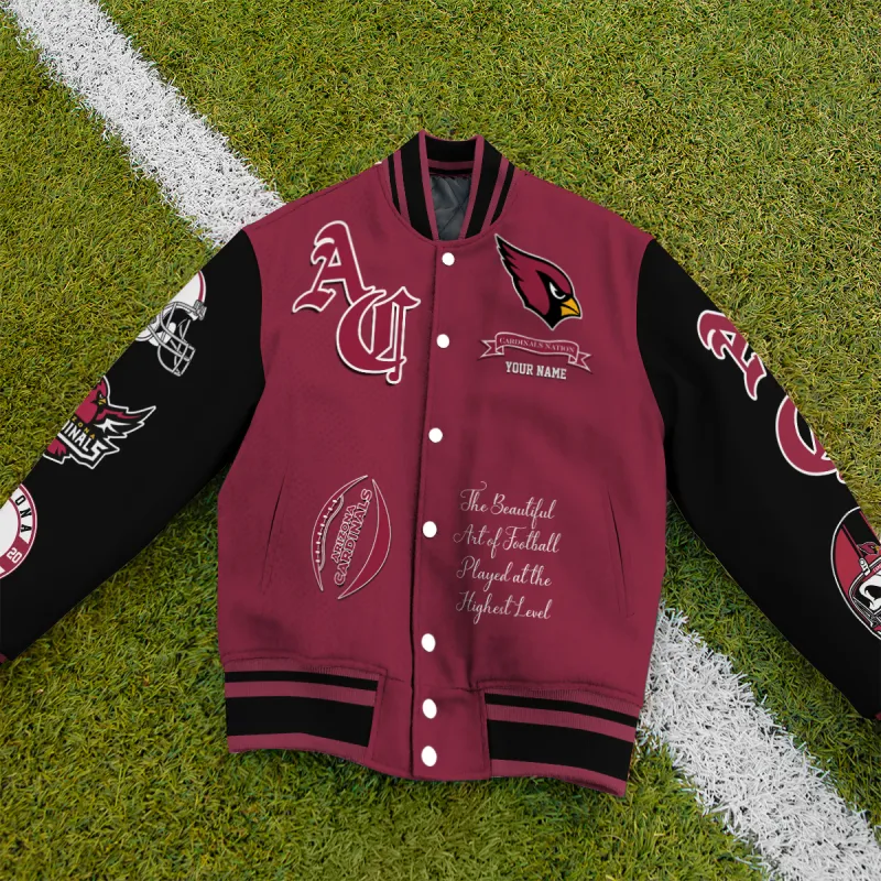 Arizona Cardinals Varsity Jacket Mk2