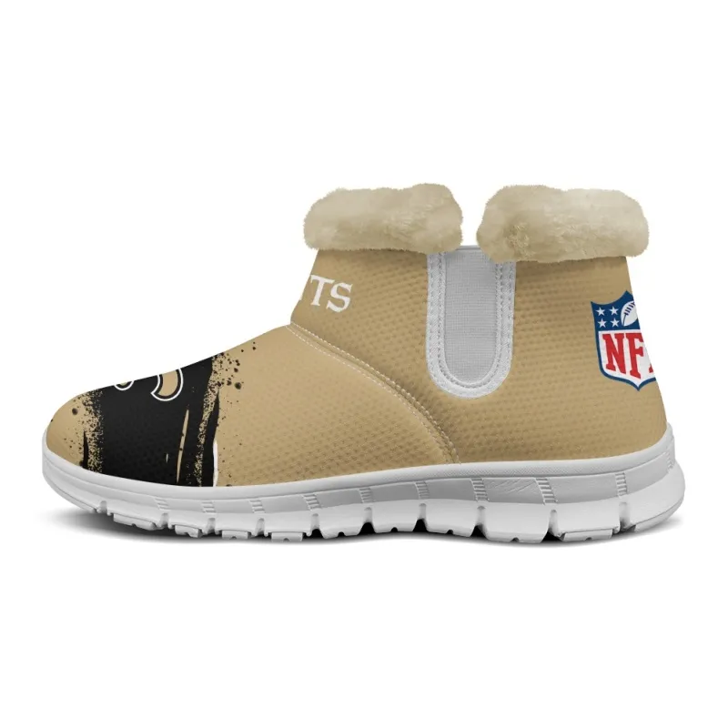 New Orleans Saints Comfy Winter Snow Boots