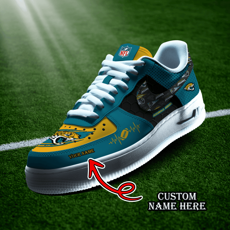 Jacksonville Jaguars Personalized Sneakers