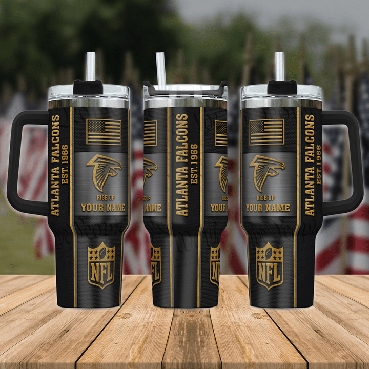 Customizable Atlanta Falcons Tumbler