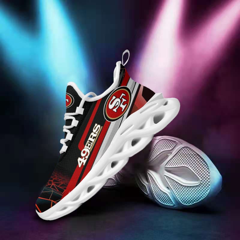 San Francisco 49ers Yezy Running Sneakers