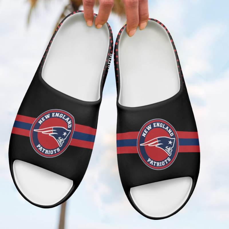 New England Patriots Yeezy Slippers