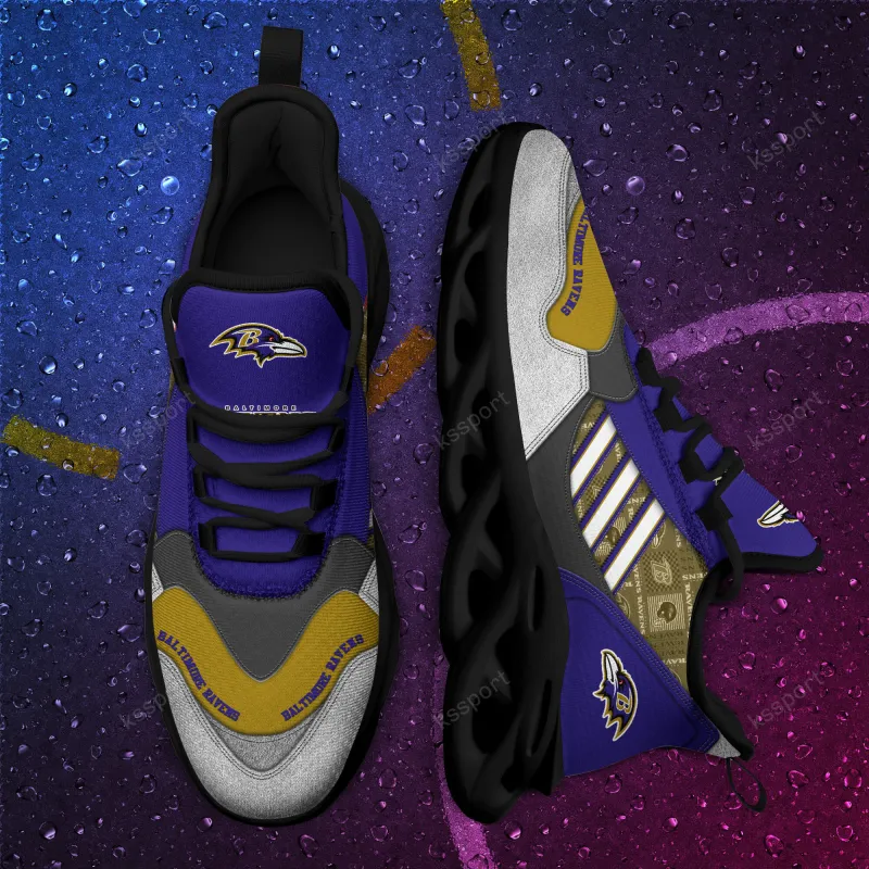 Comfortable Baltimore Ravens Yezy Running Sneakers