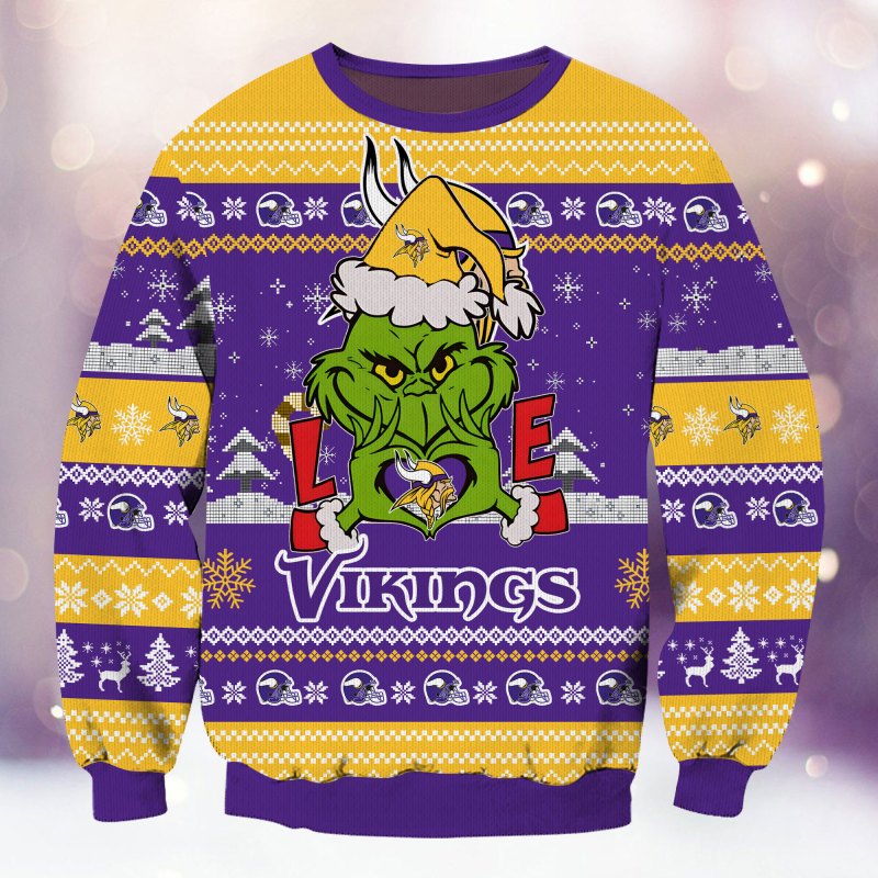 Minnesota Vikings Premium Ugly Christmas Sweater