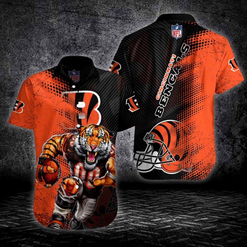 Cincinnati Bengals Button Shirt