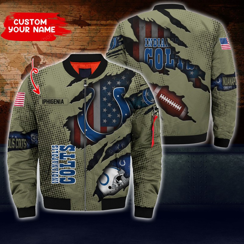 Indianapolis Colts Bomber Jacket