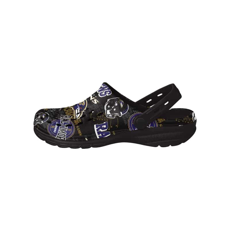 Baltimore Ravens Clog Design