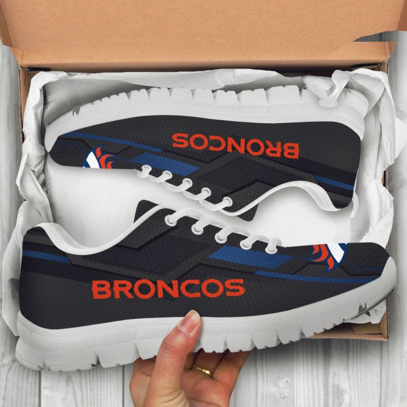 Denver Broncos Sneakers Front View