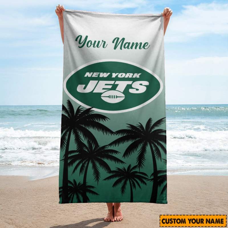 New York Jets Beach Towel