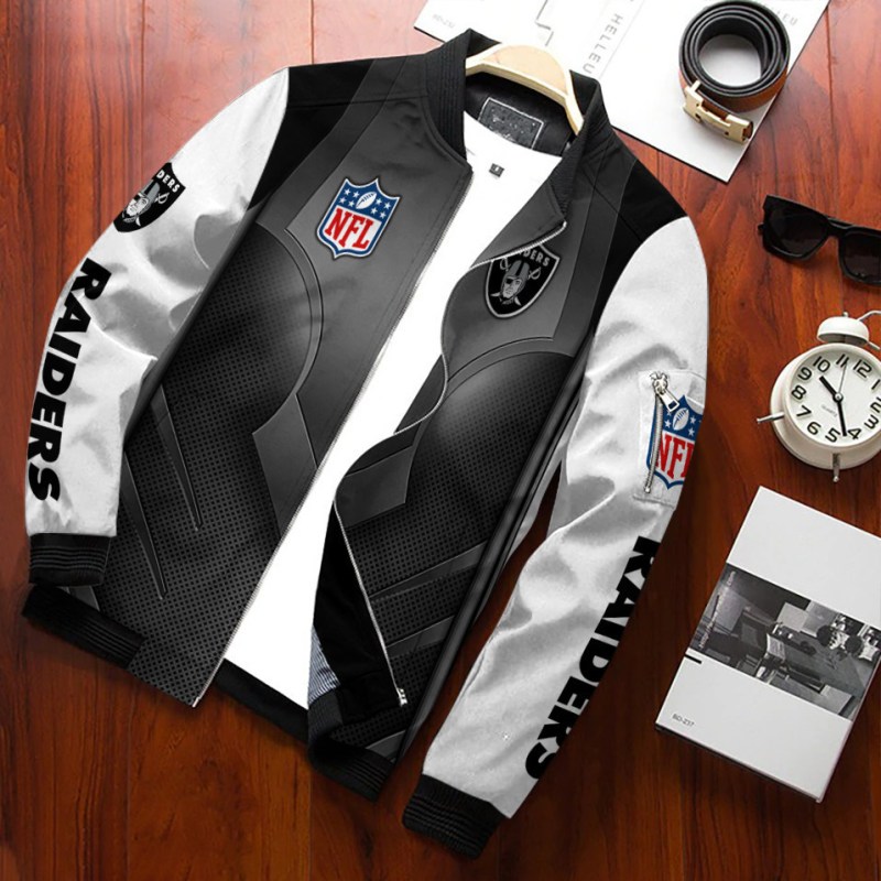 Las Vegas Raiders Bomber Jacket