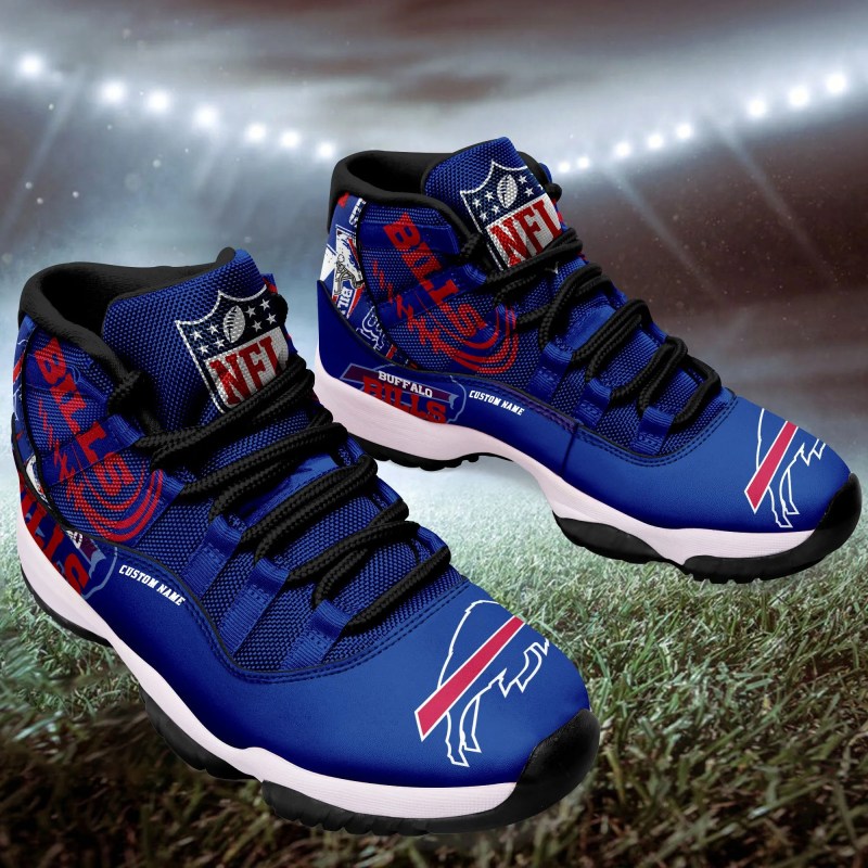 Buffalo Bills Personalized Sneakers View