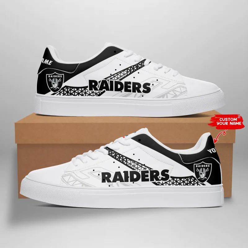 Las Vegas Raiders Personalized Sneakers