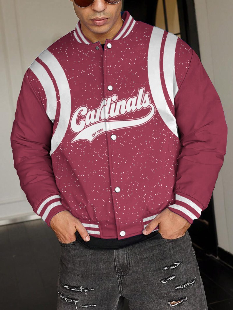 Arizona Cardinals Varsity Jacket Image 1
