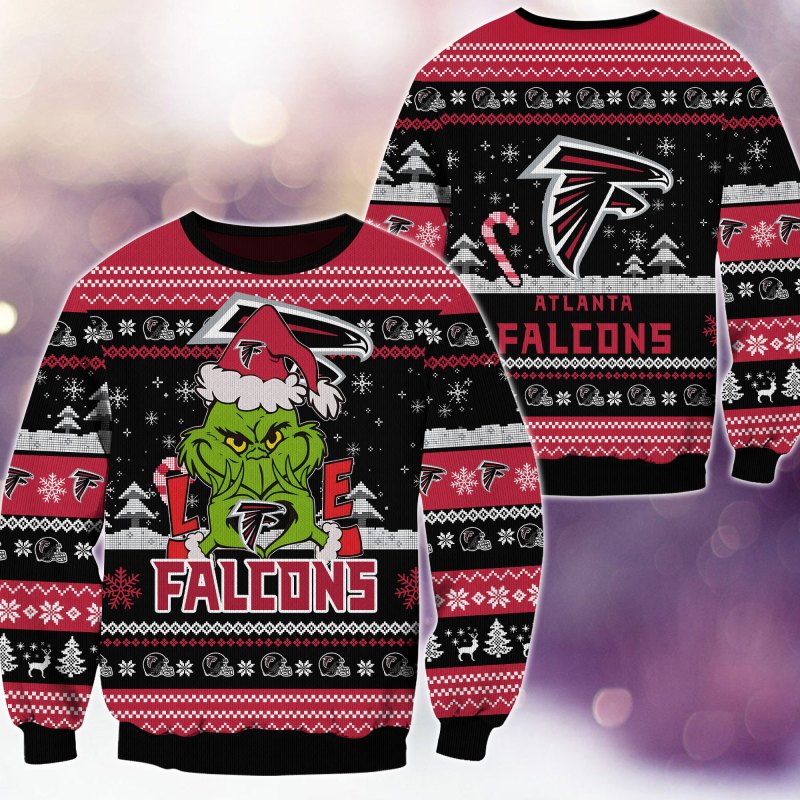 Atlanta Falcons Ugly Christmas Sweater Image 4