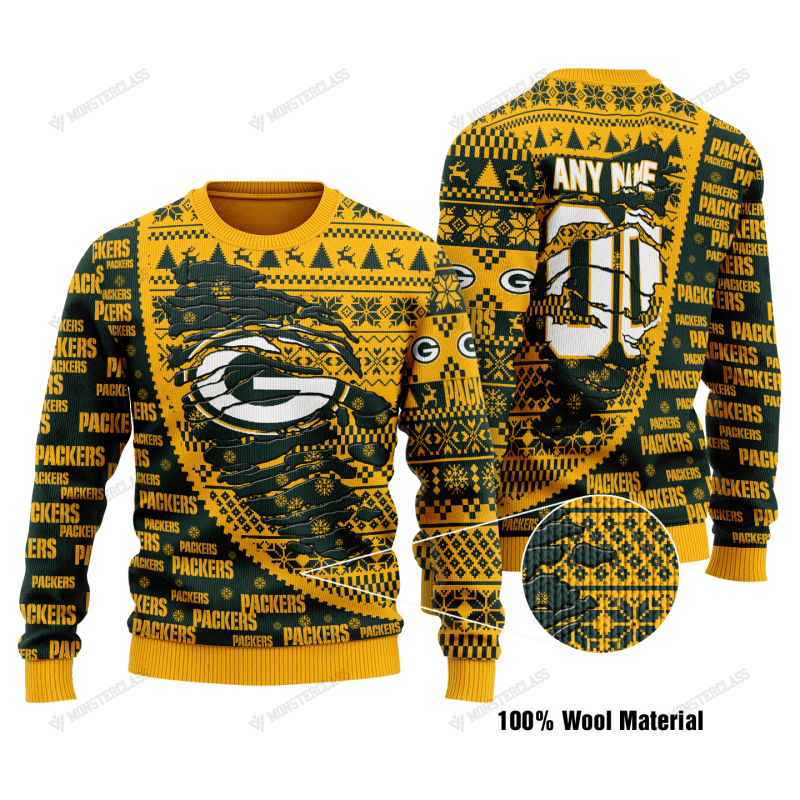 Green Bay Packers Woolen Sweater