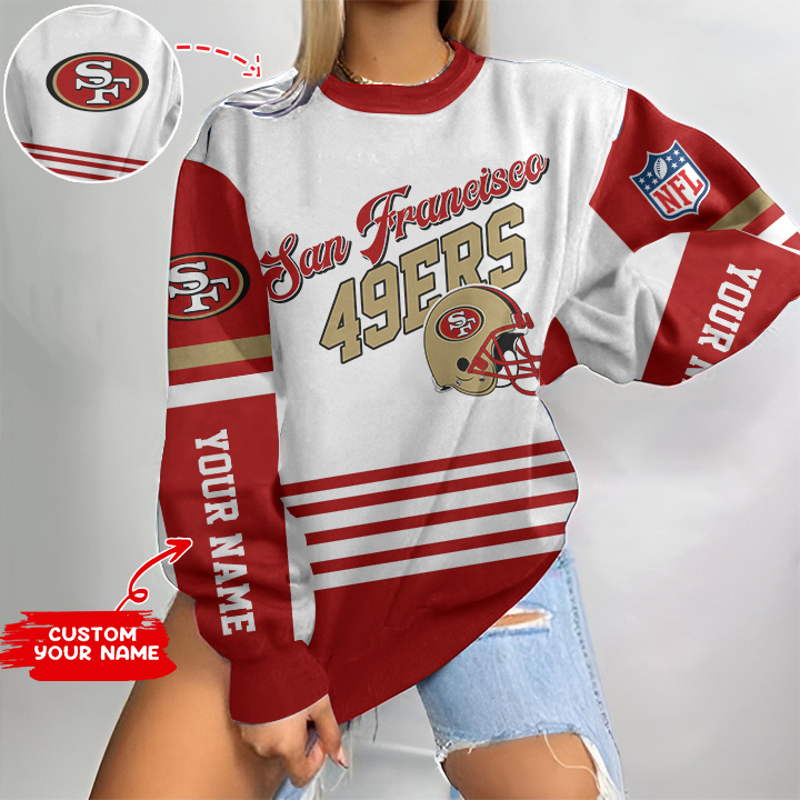 San Francisco 49ers Personalized Sweatshirt