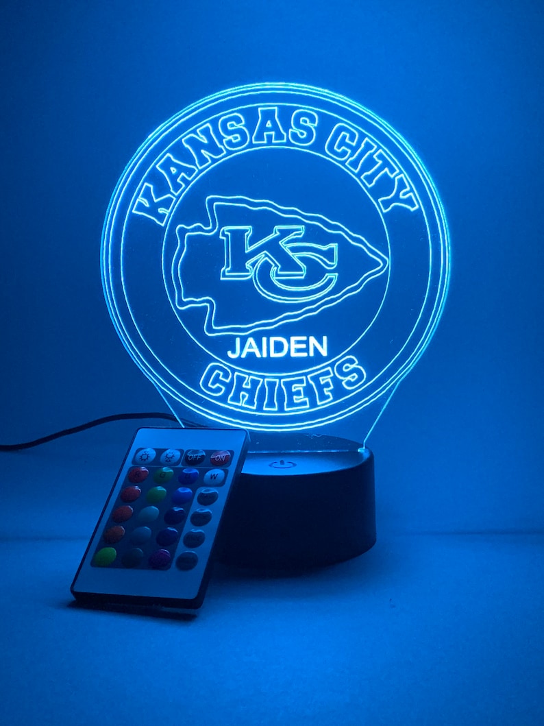Kansas City Chiefs Lamp 2