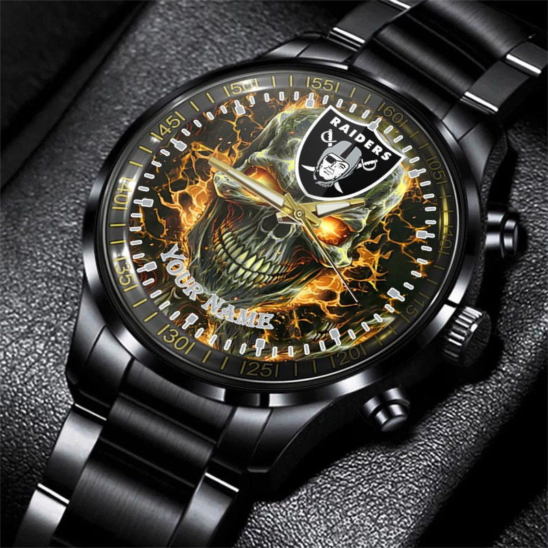 Durable Las Vegas Raiders Watch