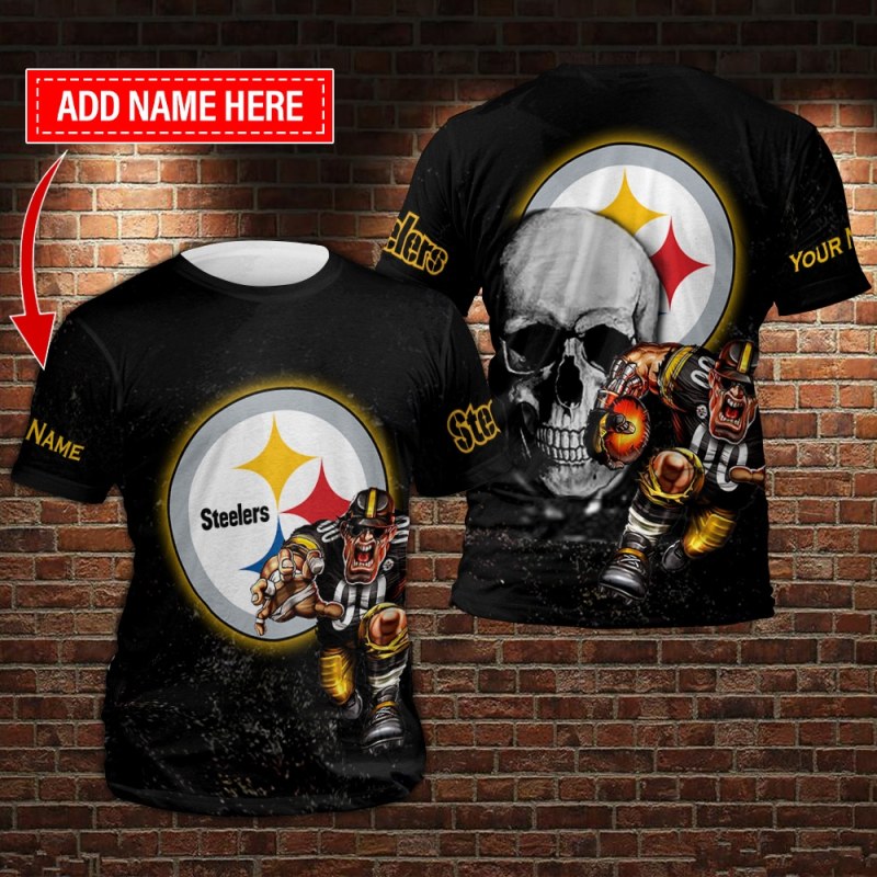 Pittsburgh Steelers Personalized T-Shirt Image