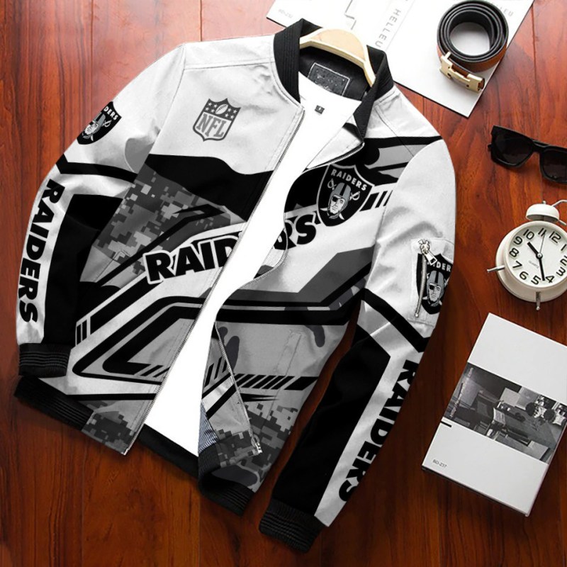 Las Vegas Raiders Bomber Jacket