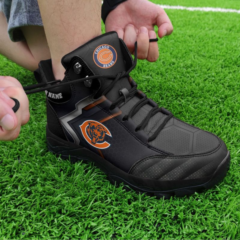 Chicago Bears Personalized Hiking Shoes