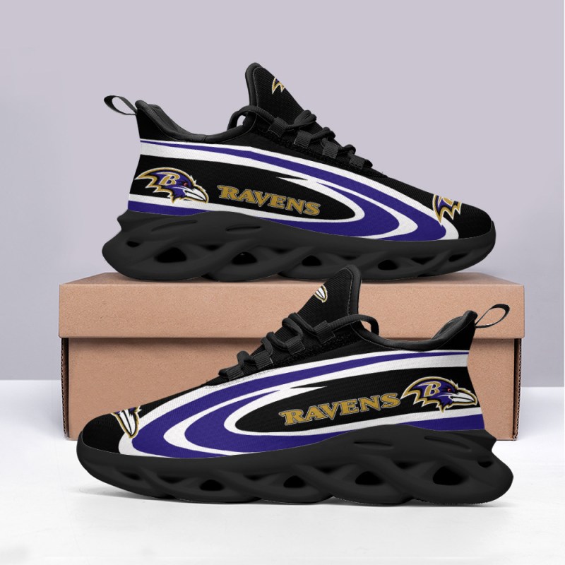 Baltimore Ravens Yezy Running Sneakers
