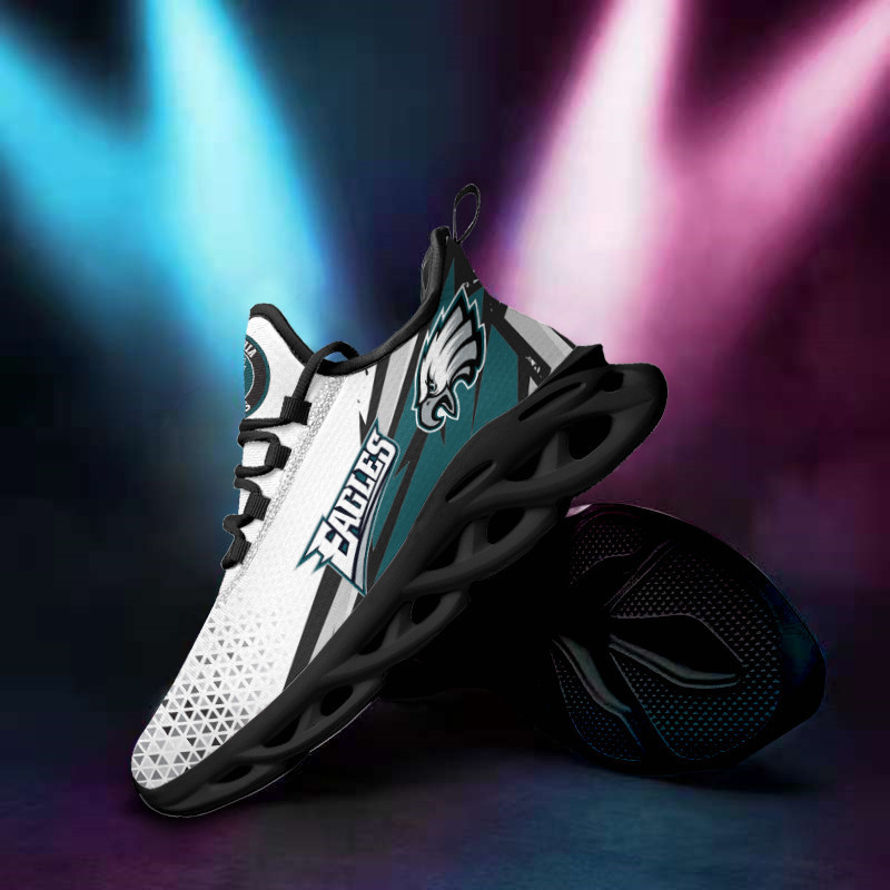 Philadelphia Eagles Sneakers Side View