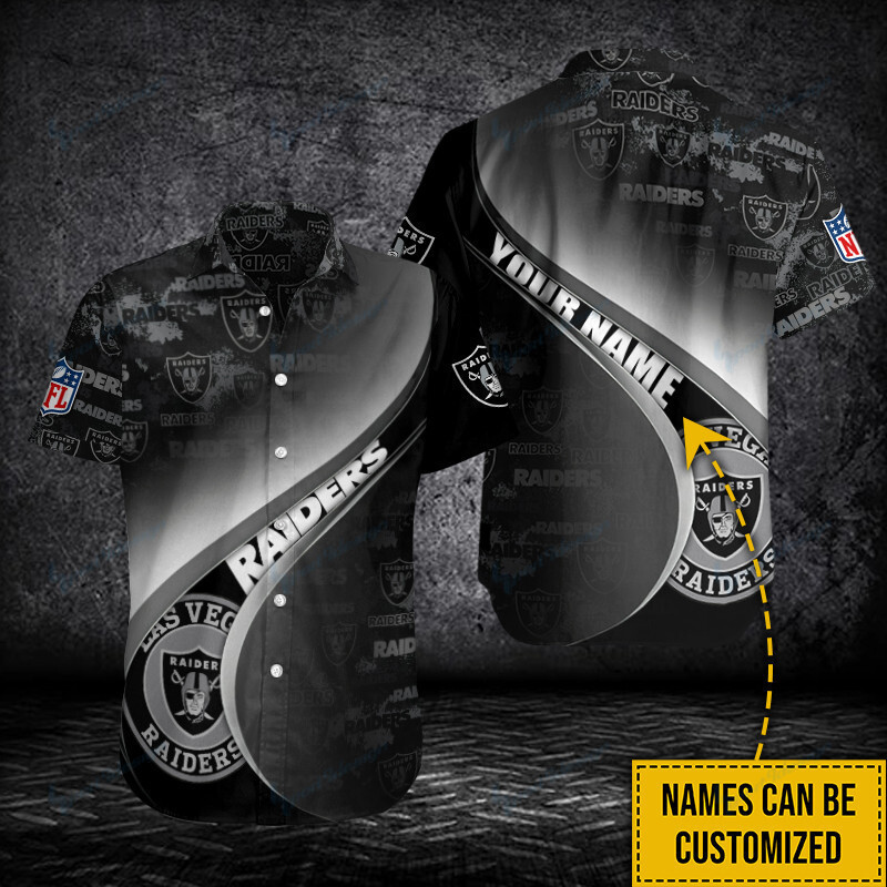 Sizing Chart for Las Vegas Raiders Personalized Button Shirt BB305