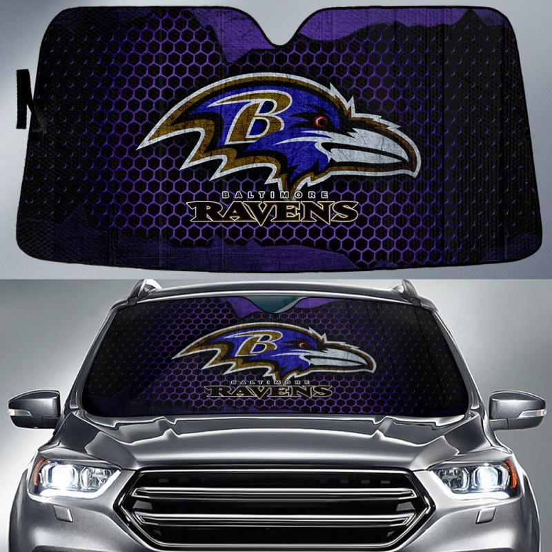 Baltimore Ravens Auto Sun Shade
