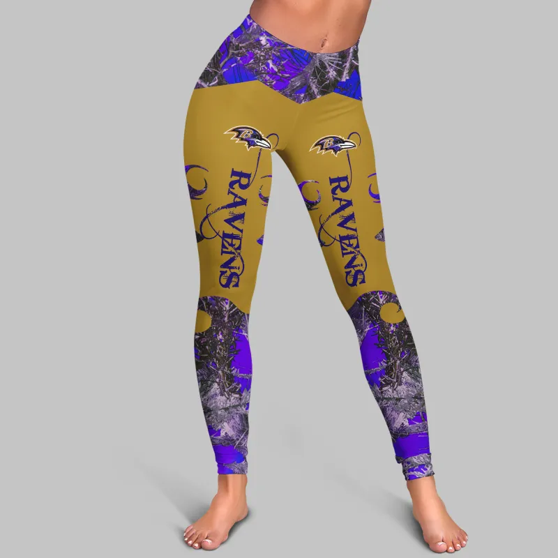 Baltimore Ravens Leggings and Hoodie