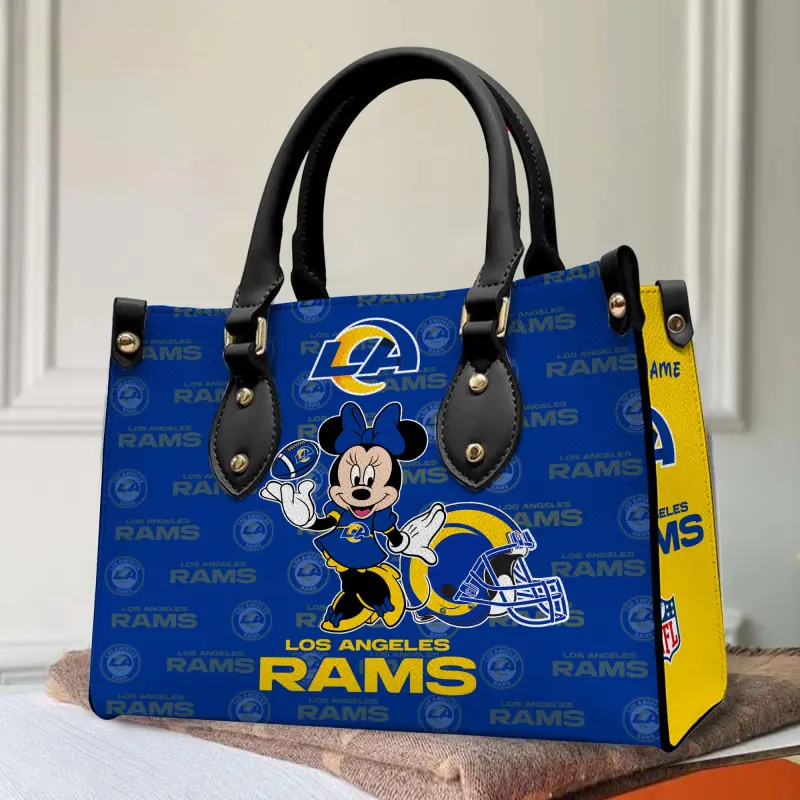 Los Angeles Rams Hand Bag Mockup 3