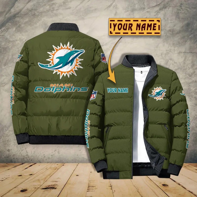 Miami Dolphins Jacket Detail