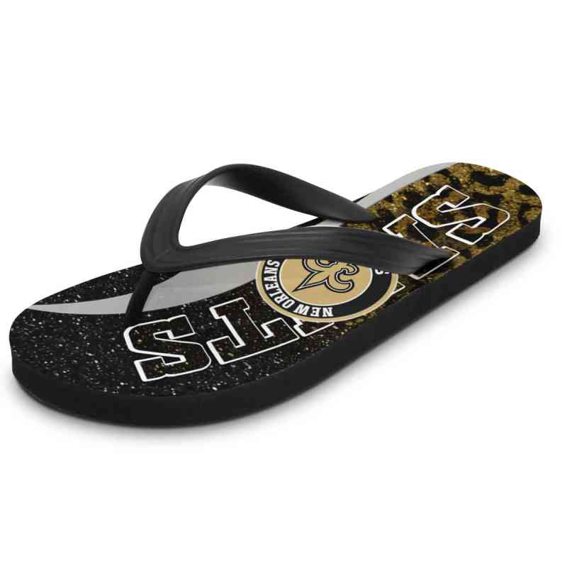 New Orleans Saints Summer Flip Flop Image 2