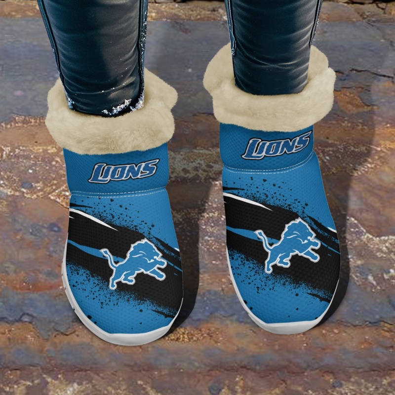 Detroit Lions Snow Boots 10