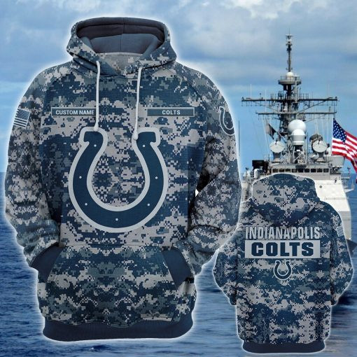 Indianapolis Colts Personalized Ugly Christmas Sweater 1