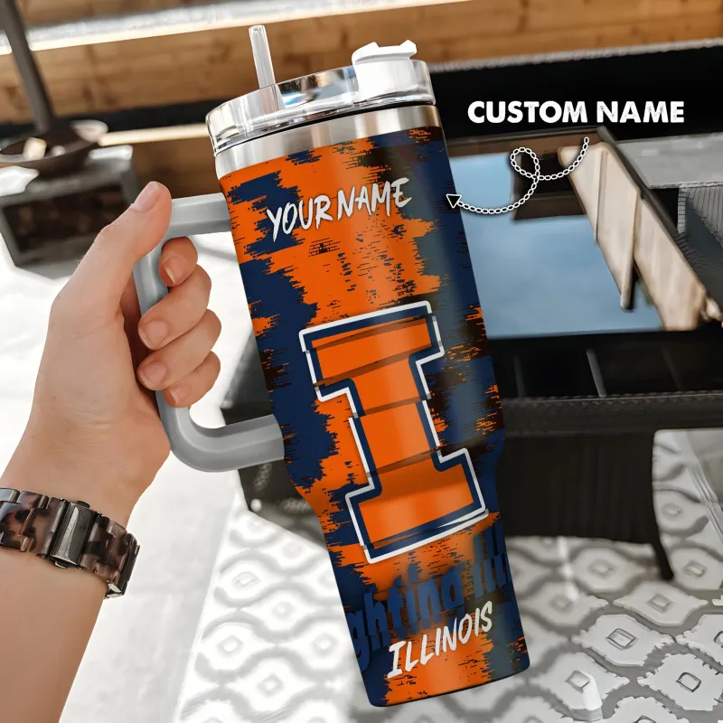 Illinois Fighting Illini Tumbler