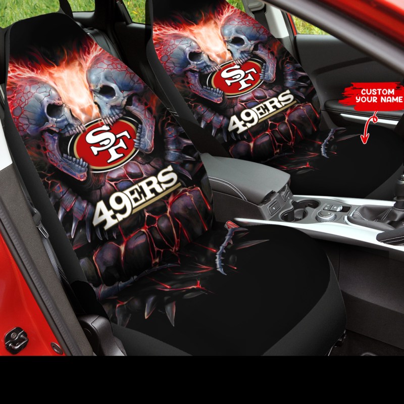 San Francisco 49ers Personalized Car Seat Covers