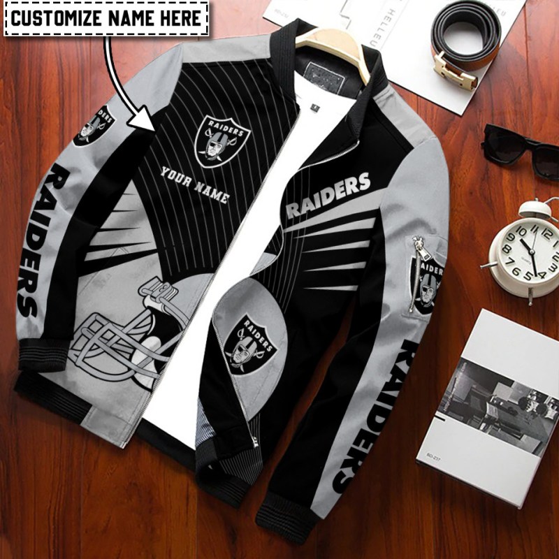 Las Vegas Raiders Bomber Jacket