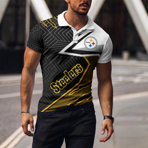 Pittsburgh Steelers Polo T-shirt