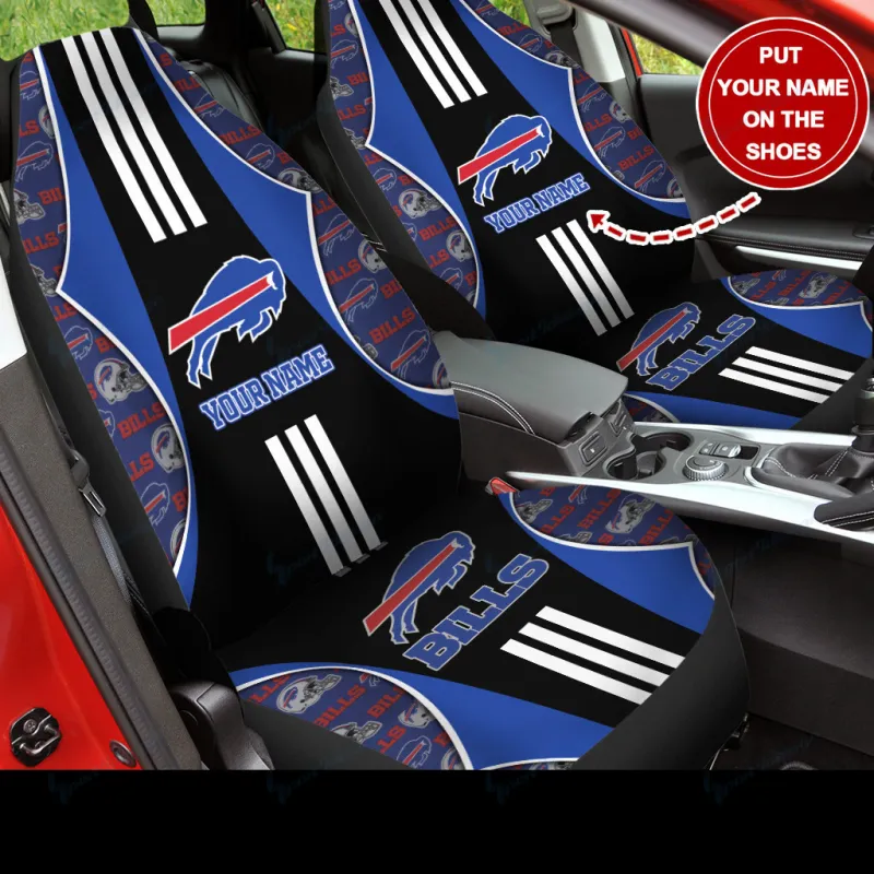 Buffalo Bills Personalized Car Seat Covers
